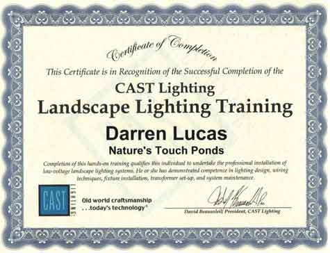 Cast Lighting Landscape Lighting Training